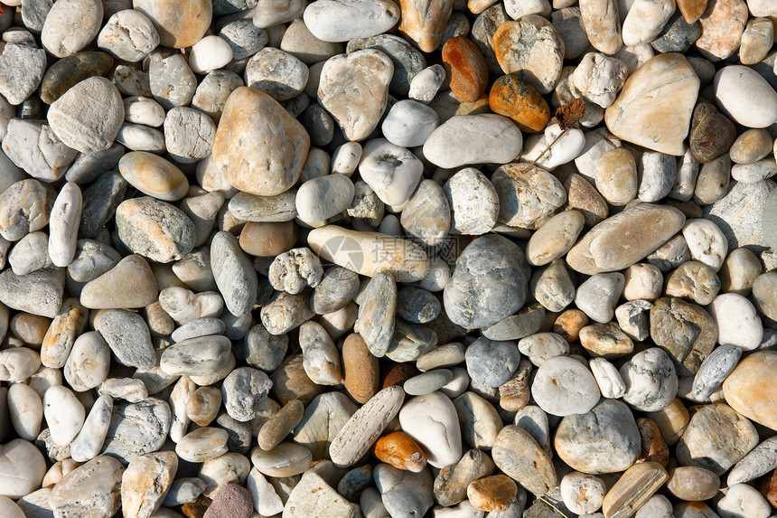 石头海岸圆形娱乐岩石假期灰色卵石海滩碎石白色图片