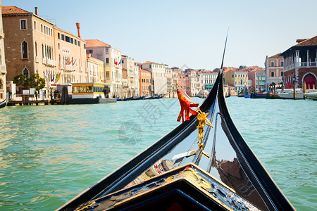 缆车之旅威尼斯的贡多拉之旅旅行假期鼻子历史性缆车地标旅游渠道历史城市背景
