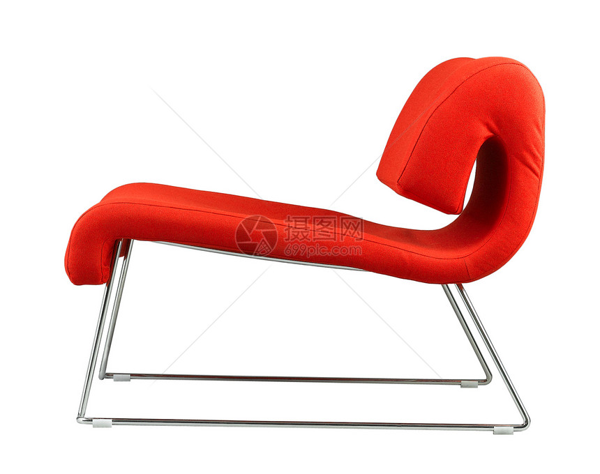 红色椅子设计精美现代 设计现代化图片