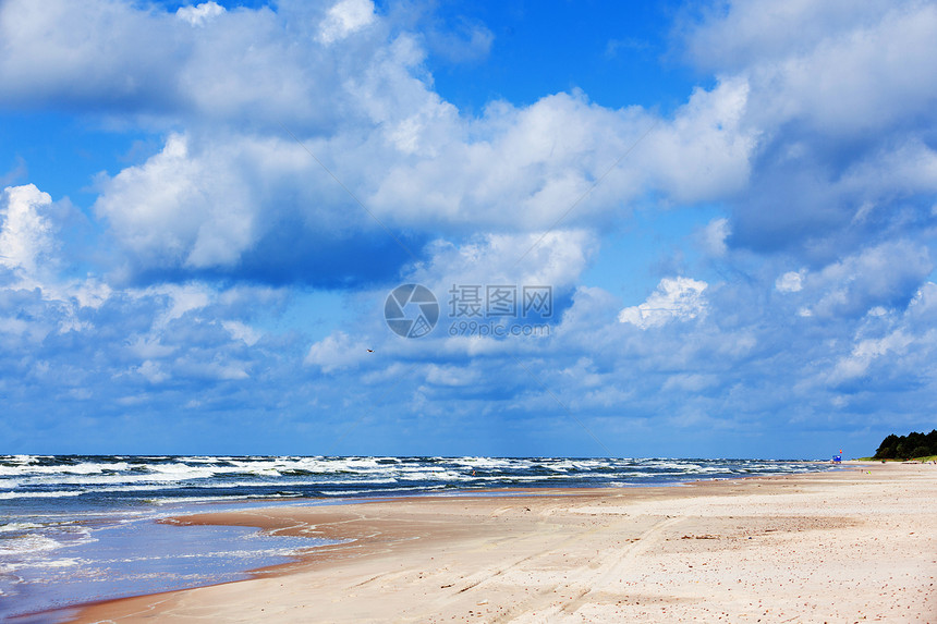 波罗的海美丽的景色风景高度通道旅行天空公园巡航蓝色全景海滩海洋图片