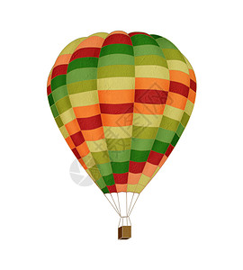 用木莓纸制成的气球纸艺回收艺术工艺日落太阳运输乐趣折纸航班背景图片