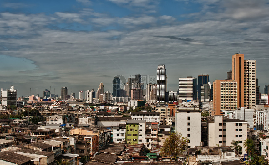 曼谷日报的浏览量金融场景景观办公室交通建筑商业旅行城市中心图片