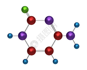 细胞素分子胞嘧啶嘌呤高清图片