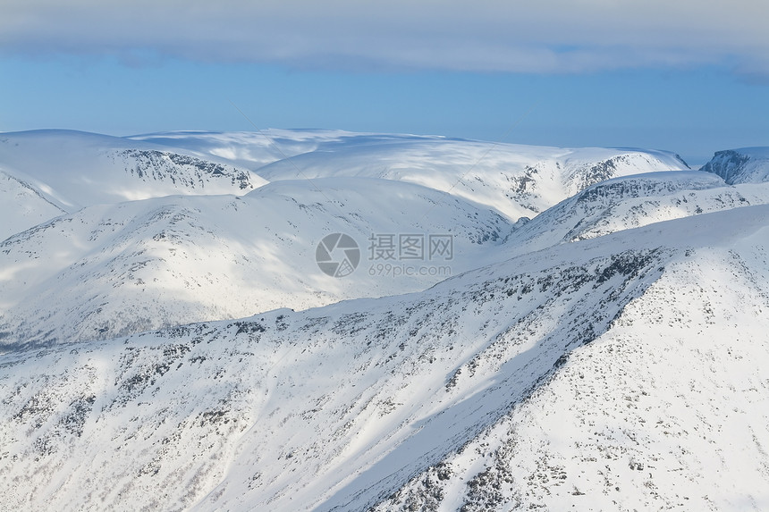 雪山环境季节蓝色假期高度滑雪冰川风景冻结爬坡图片