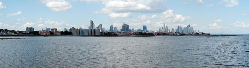 巴拿马城景观风景海洋外观场景港口建筑摩天大楼城市图片