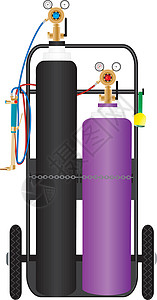 卡式炉液化气罐Oxy 乙炔切割齿轮设计图片