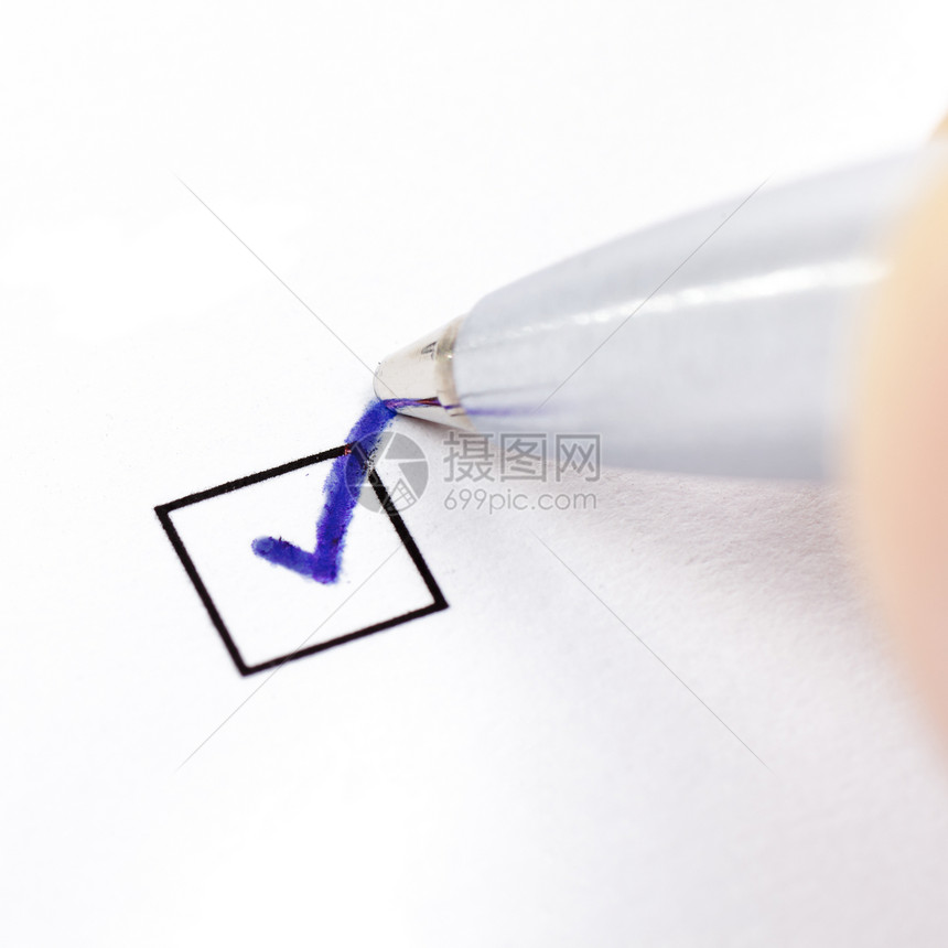 复选框营销检查大学文档投票测试白色清单考试盒子图片