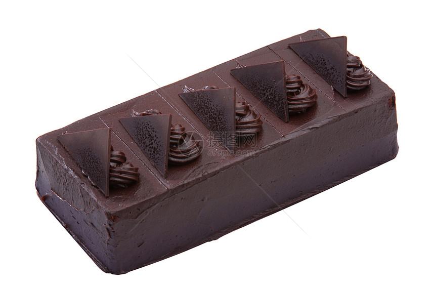 黑巧克力蛋糕 上面有黑色融化巧克力图片