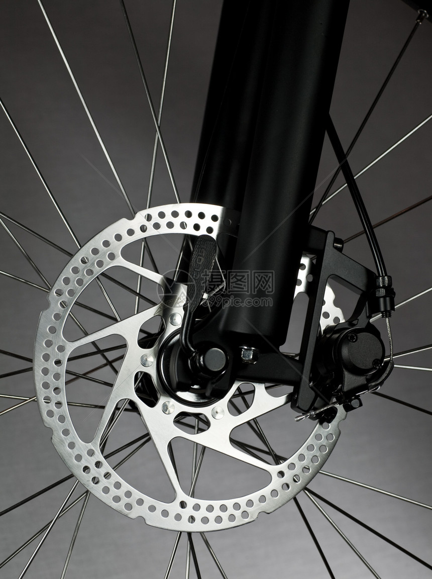 双周期磁盘制动器自行车技术合金运输齿轮车轮机器圆圈空闲光盘图片