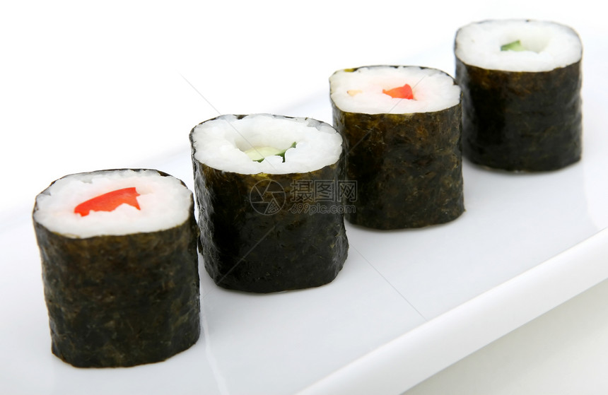 日本寿司绿色烹饪特色香菜国家维生素白色民族辣椒晚饭图片