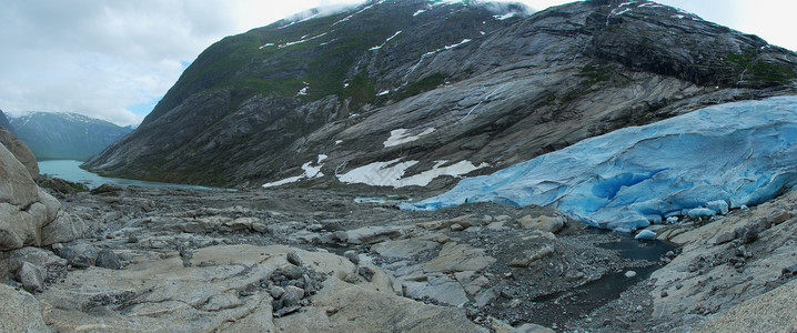 挪威 约斯特达尔冰川高清图片