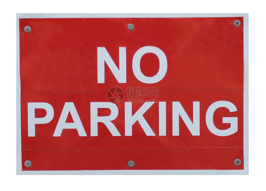 无停车标志指示牌英语运输图片