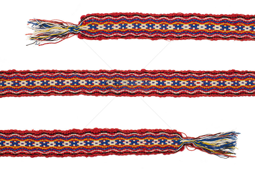 吊绳装饰曲线打印绘画装饰品绳索投标包装回合织物风格图片