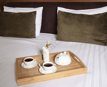 酒店咖啡素材旅馆房间飞碟摆设床单酒店服务花瓶家具住宅橙子羊角背景