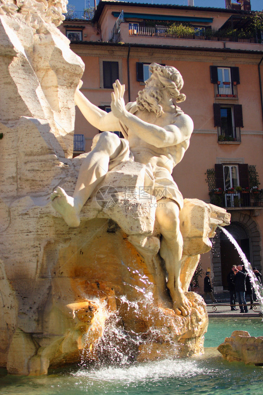 罗马历史性首都喷泉地标纪念碑景点雕塑方尖碑艺术旅行图片
