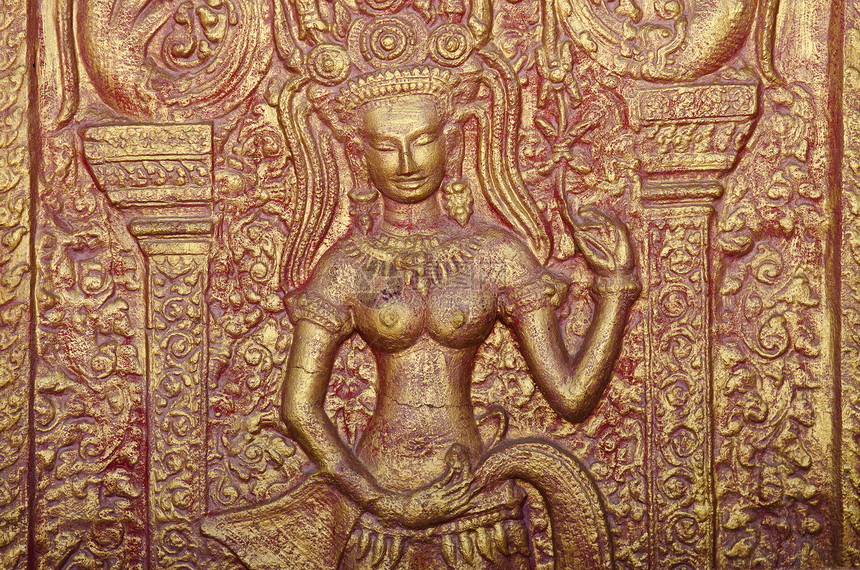 的佛教壁画雕像建筑学佛教徒数字寺庙艺术雕塑宗教图片