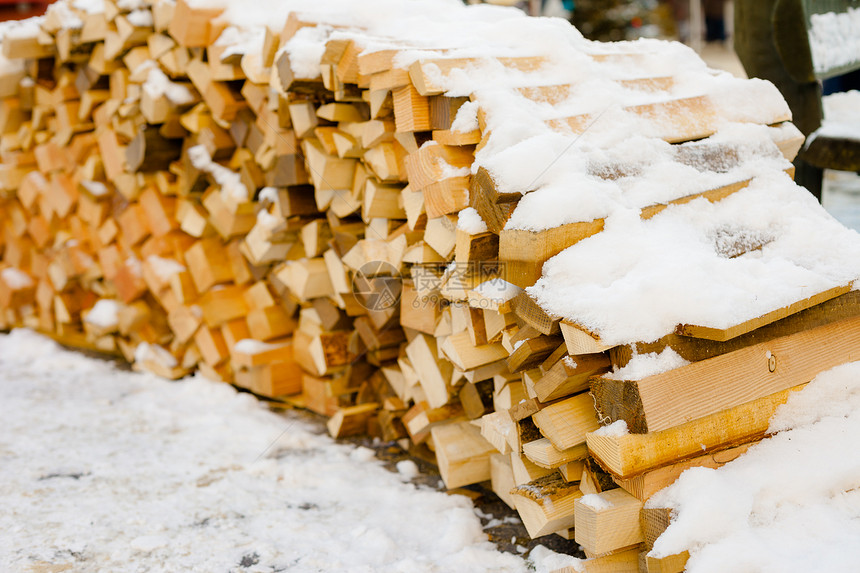 木柴堆柴堆产品日志季节资源活力燃料农村木头记录图片