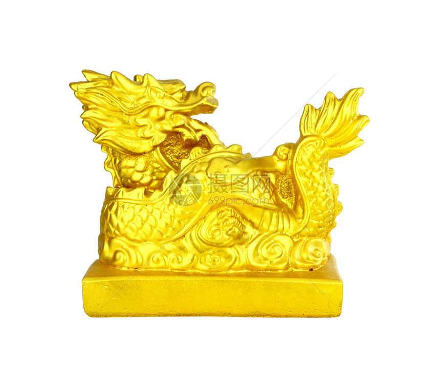 金华皇龙 白背景的黄龙艺术财富信仰动物文化小路力量金子传统寺庙图片