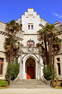 城堡历史旅游艺术史旅行楼梯国家墙壁宗教博物馆入口背景图片