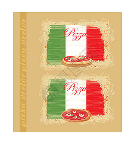 意大利食物海报集设计图片