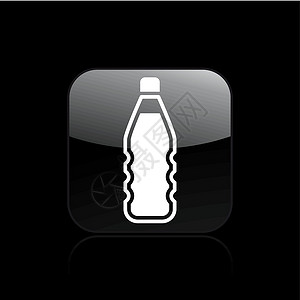 液体瓶的矢量说明标签瓶子背景图片