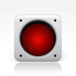 交通灯光矢量图标适应症红灯插图红绿灯背景图片