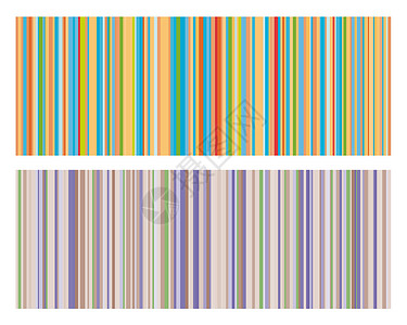 陈年彩色条背景矢量插图条纹角落背景图片