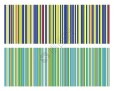 陈年彩色条背景矢量插图条纹角落背景图片