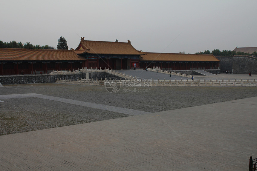 北京紫禁城皇帝文化建筑学首都城市旅行红色建筑遗产帝国图片