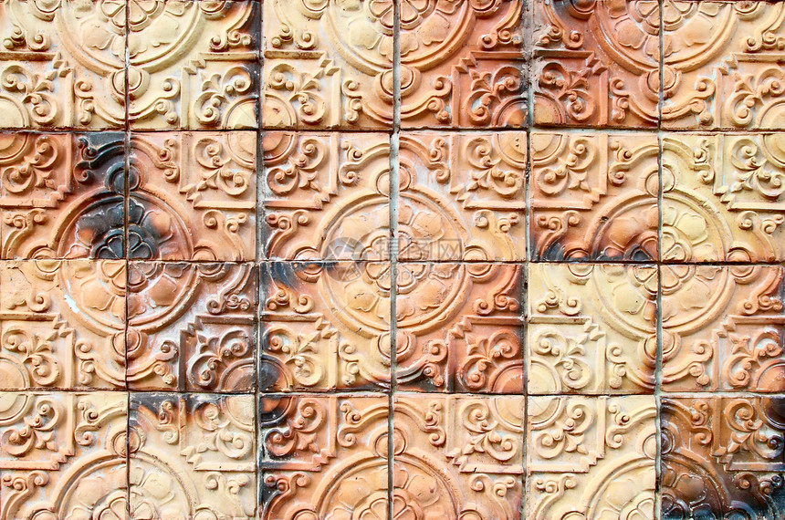 buddha 纹质瓷砖墙图片