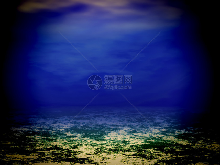 水下天堂海洋潜水液体水池游泳阳光射线热带反射图片