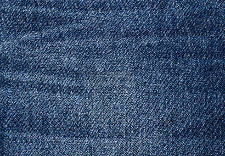 蓝色Denim Jeans纹理 背景织物靛青服装裤子棉布插图宏观亚麻纺织品工艺图片