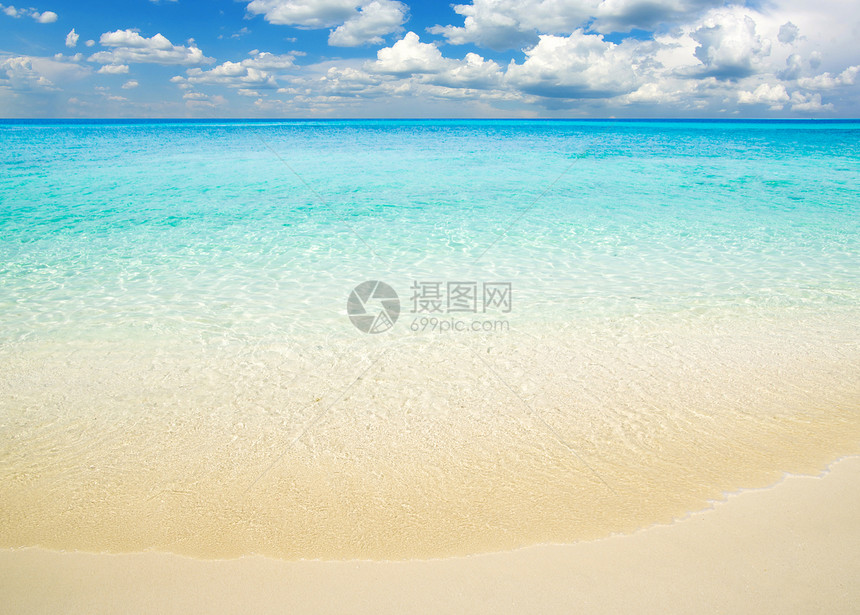 海 海蓝色热带支撑海景旅行晴天阳光海岸冲浪太阳图片