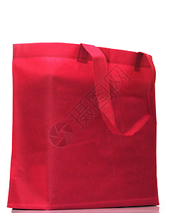 白色的红色袋背景图片