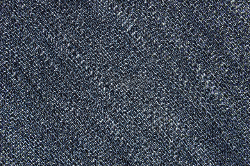 蓝蓝色牛仔牛仔裤纤维纹理对角形宏观织物插图亚麻风格棉布纺织品帆布羊毛墙纸图片