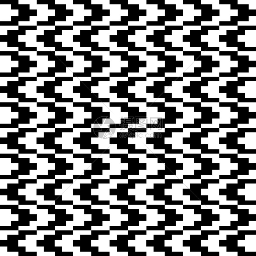 黑色和白色几何形状背景图片