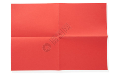 折叠红纸背景图片