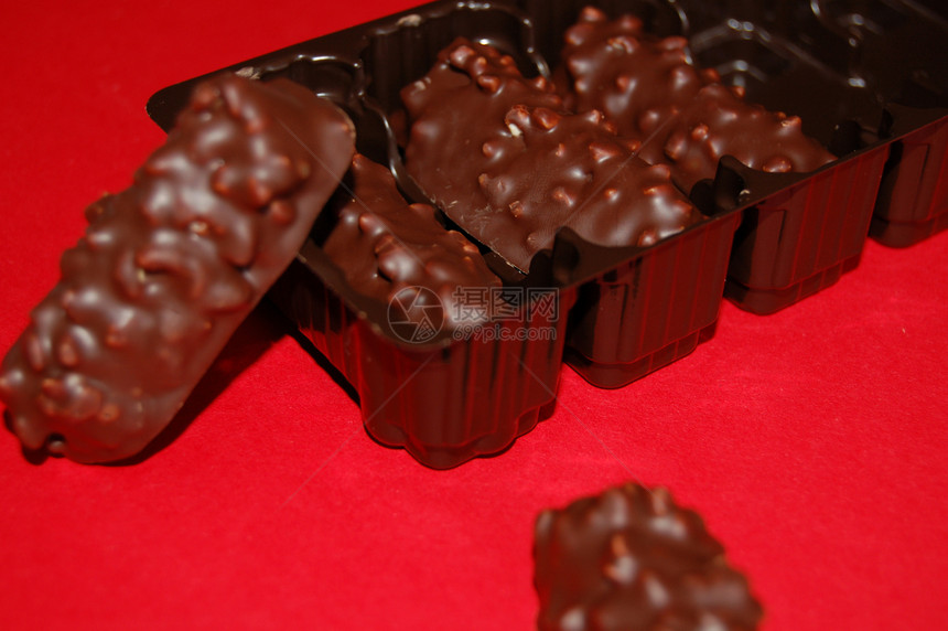 巧克力食品盒子糖果食物图片