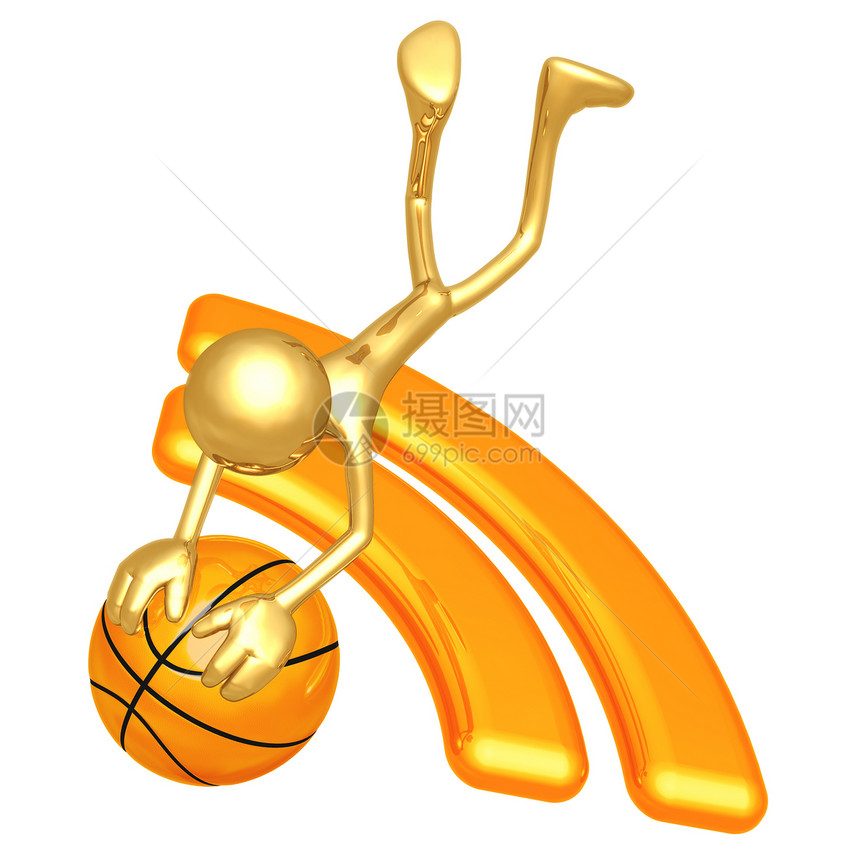 RSS 篮球游戏插图娱乐整合团队技术男人报告博客数字图片