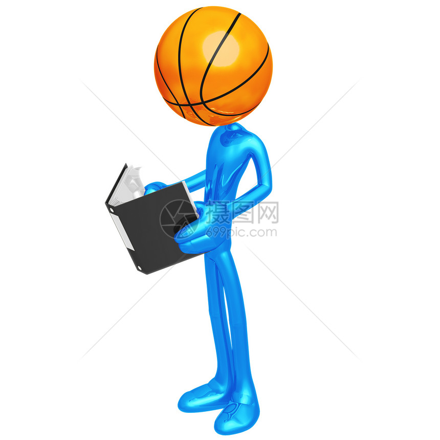 篮球篮球规则手册娱乐动物阅读姿势教育卡通片男人团队玩家游戏图片