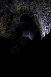 地下隧道的黑暗背光光绘铁路建筑学背景图片