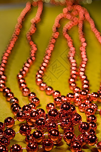红圣诞珠元素装饰品红色金子火花设计珠子背景图片