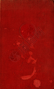 旧书封面纸页纹理红色图书古董背景图片