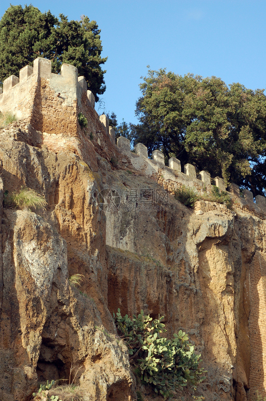 科里城堡建筑学旅行防御童话砖块遗产历史骑士历史性传统图片