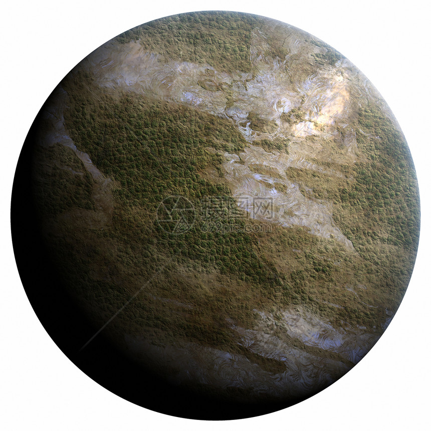 地球变形行星图片