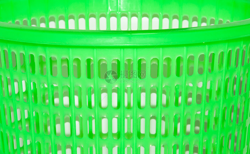 篮子衣服零售产品杂货商店铺大车塑料绿色销售杂货店图片