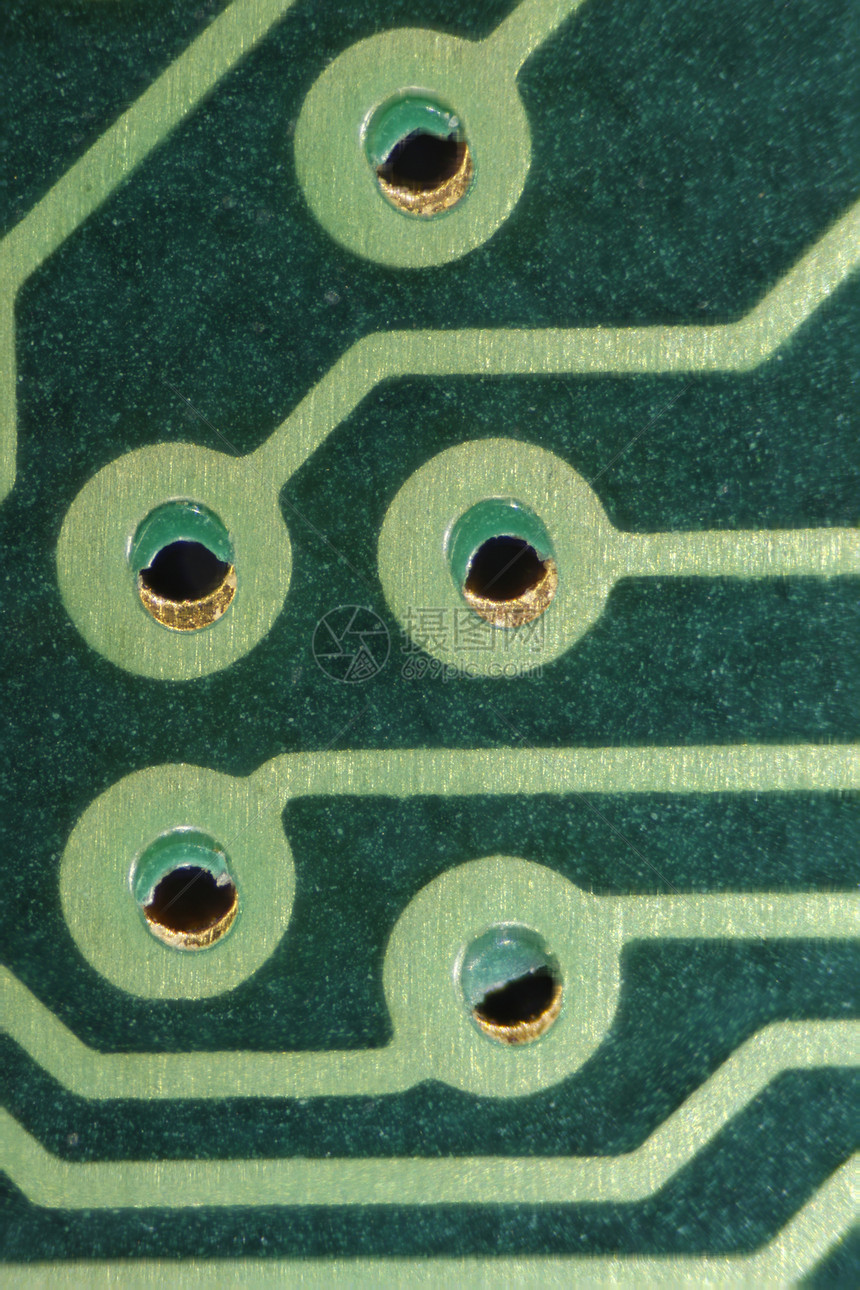 电子学显微缩微图显微镜电路板电阻器蚀刻反抗者显微照片焊接晶体管打印图片