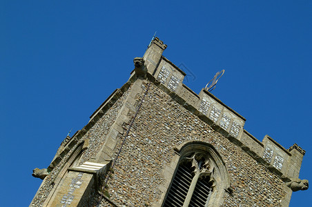 教堂塔办公室英语教会尖塔石头背景图片