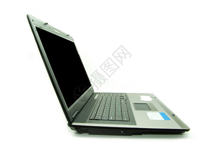 膝上型技术工作键盘电脑笔记本白色网络电子公文包展示背景图片
