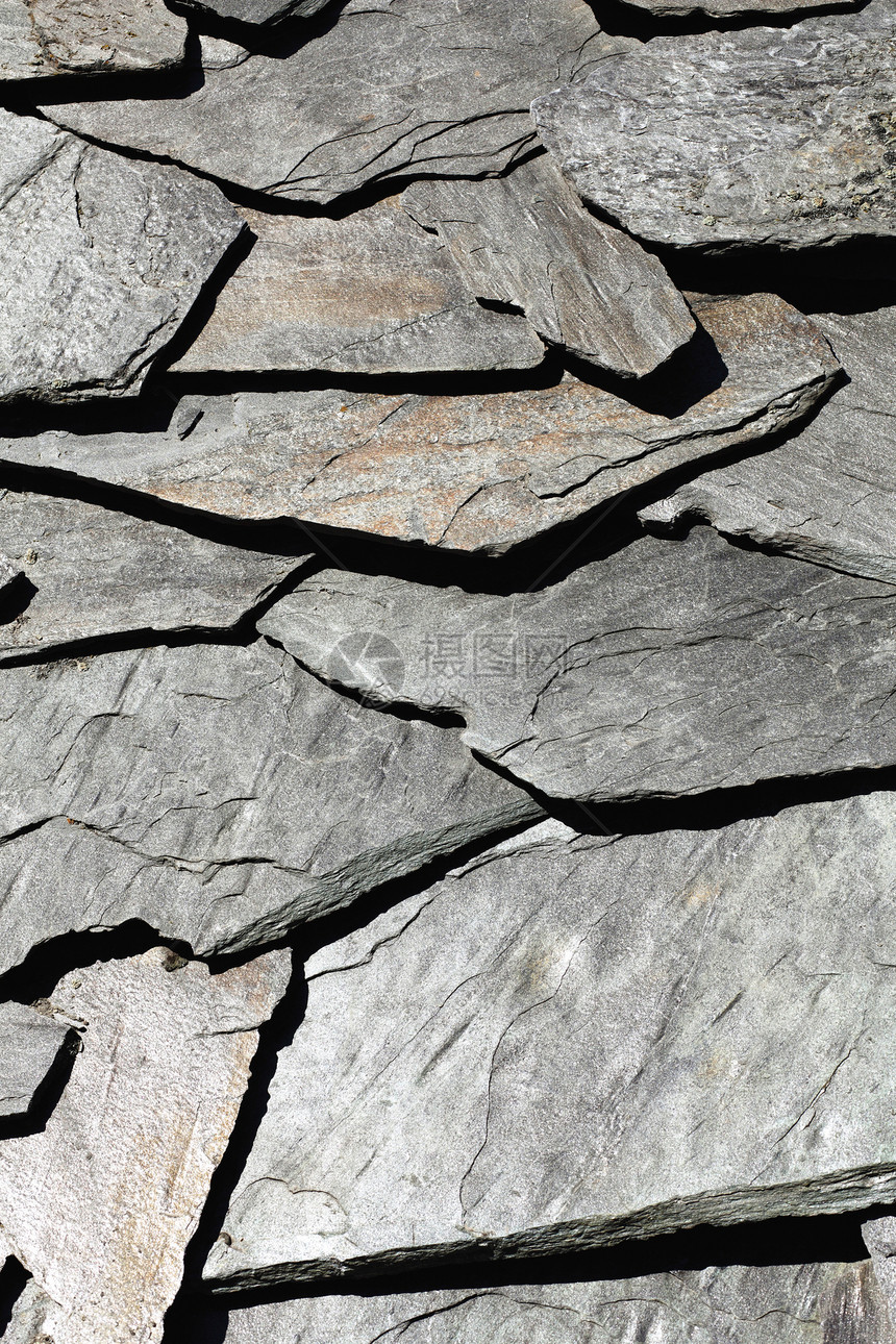 石墙的自然形态风格大理石矿物风化水泥宏观柜台装饰材料花岗岩图片